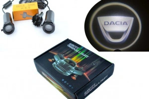 Set proiectoare / Logo montare sub usa 5w Dacia