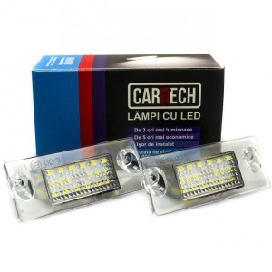 Lampi numar dedicate cu led Audi A4