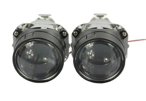 Lupe bi xenon 2.5 inch cu ornamente