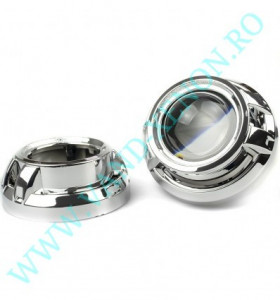 Lupe Xenon 2,5 inch - KIT de proiectoare cu Ornamente - Img 4
