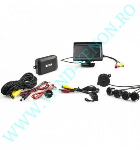 Senzori de parcare cu afisaj si camera Cartech SP503 - Img 2