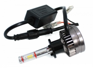 Set 2 leduri H1 M8 Canbus 360 grade pentru far auto putere 60Wset luminozitate 6200 Lmset 12V-24V - Img 2