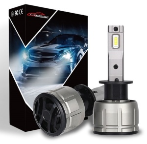 Set 2 leduri H1 P16 Canbus pentru far auto, putere 60W, luminozitate 10.000 Lm, 12V P16-H1 - Img 5