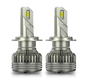 Set 2 leduri H7 Canbus pentru far auto, putere 48W, luminozitate 14.000 Lm, 12V A9-H7
