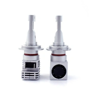 Set 2 leduri H7 M3 Canbus pentru far auto putere 55W luminozitate 10.000 Lm 12V-24V - Img 2