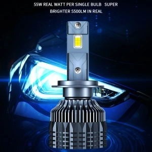 Set 2 leduri H7 V30 Canbus pentru far auto putere 110W luminozitate 14.500 Lm 12V-24V - Img 3