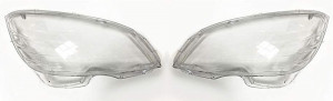 Set 2 sticle faruri pentru Mercedes pentru C-Class W204 Non Facelift (2007 - 2010) - Img 2