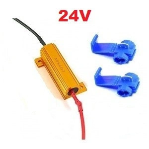 Anulator eroare - Rezistor 50W 8 Ohm 24V