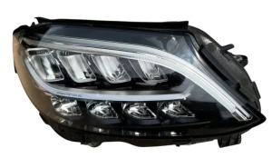Carcasa far dreapta pentru Mercedes C-Class W205 cu Facelift (2018 - 2021) pentru farul Performance LED (farul fara ILS) - Img 2