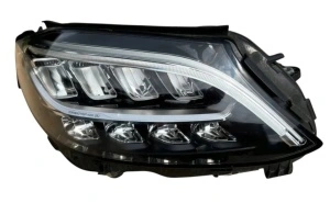 Carcasa far dreapta pentru Mercedes C-Class W205 cu Facelift (2018 - 2021) pentru farul Performance LED (farul fara ILS) - Img 2