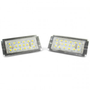 Lampi numar dedicate cu led BMW E46 2 usi - Img 2