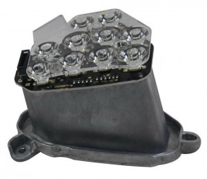 Modul LED semnalizare dreapta fata pentru far BMW Seria 5 F10, F11 fara facelift (2009-2013) - 63117271902, 7271902 - Img 1