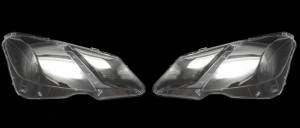 Set 2 sticle faruri pentru Mercedes E-Class Coupe / Cabrio C207 A207 W207 Non Facelift (2009 - 2013)