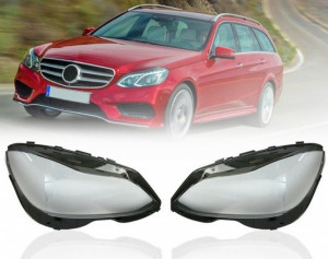 Set 2 sticle faruri pentru Mercedes E-Class W212 Facelift 2013 - 2016 - Img 4