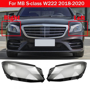 Set 2 sticle faruri pentru Mercedes pentru S-Class W222 Non Facelift 2017 - 2020 - Img 3