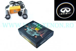 Set proiectoare / Logo montare sub usa 5w Infiniti