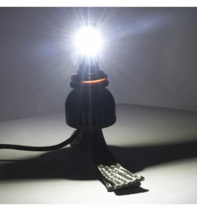 Kit LED H8 H9 H11 cu chip-uri LUXEON - Img 2