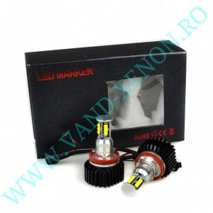 LED Marker BMW E92 cu 12 SMD CREE 96W - Angel eyes