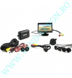 Senzori de parcare cu afisaj si camera Cartech SP505 - Img 2