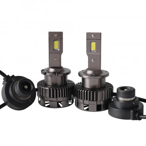 Set 2 leduri D4S Plug and Play pentru far auto 70W Chip Cree 8400 Lm 12-24V - Img 2