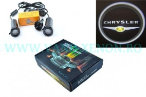 Set proiectoare / Logo montare sub usa 5w  CHRYSLER