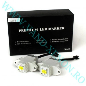 LED Marker BMW E90 LCI 6 SMD CREE 120W - Angel eyes - Img 2