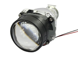 Test fascicul lumina si cutoff precis lupe bixenon 2.5 inch