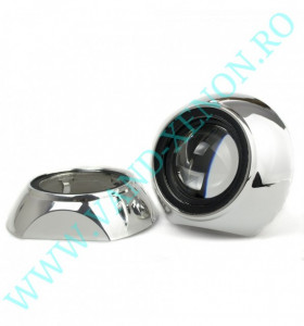 Lupe Xenon 2,5 inch - KIT de proiectoare cu Ornamente - Img 7