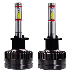 Set 2 leduri H1 M8 Canbus 360 grade pentru far auto putere 60Wset luminozitate 6200 Lmset 12V-24V - Img 1