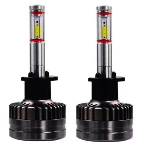 Set 2 leduri H1 M8 Canbus 360 grade pentru far auto putere 60Wset luminozitate 6200 Lmset 12V-24V