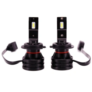 Set 2 leduri H7 M2 Canbus pentru far auto putere 28W luminozitate 6000 Lm 12V-24V