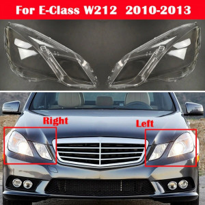Set 2 sticle faruri pentru Mercedes E-Class W212 Non Facelift 2009 - 2012 - Img 2