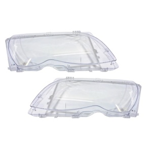 Set sticle faruri pentru BMW Seria 3 E46 Sedan Touring Facelift 2001 - 2005
