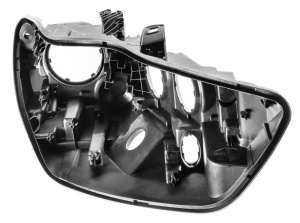 Carcasa far dreapta pentru Audi A6 C7 cu Facelift (2016 - 2018) far cu Xenon (nu este compatibila cu farul LED)