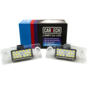 Lampi numar dedicate cu led Audi A3