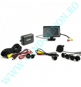 Senzori de parcare cu afisaj si camera Cartech SP1830 - Img 2