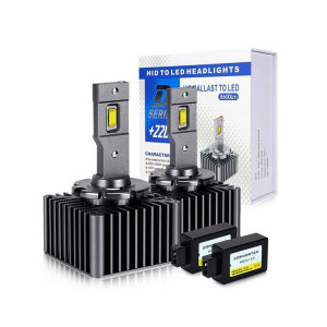 Set 2 leduri D1S Plug and Play pentru far auto 180W Chip Cree 23000 Lm 12-24V