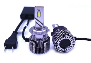 Set 2 leduri H7 H55 Canbus 360 grade putere 55W luminozitate 11.000 Lm 12V - Img 5