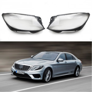 Set 2 sticle faruri pentru Mercedes pentru S-Class W222 Non Facelift 2014 - 2017 - Img 2