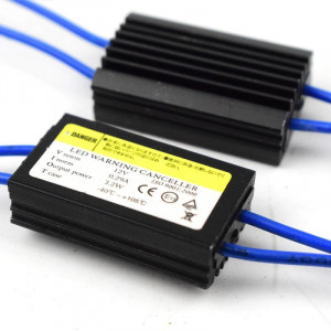 Anulator eroare Led T10 (W5W) cu baza rigida, tare din plastic - Img 3