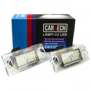 Lampi numar dedicate cu led Audi A3 - Img 2