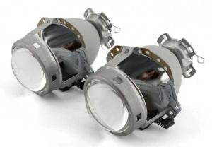 Lupe Bixenon D2S 3" tip Hella E55 EvoX-R 3.0 cu suport pentru igniter