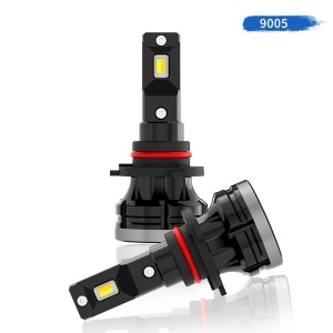 Set 2 leduri auto HB3 9005 Canbus 3000K 6000K putere 50W luminozitate 10.000 Lm 12-24V D92S-HB3 - Img 3