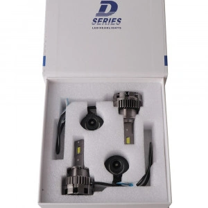Set 2 leduri D4S Plug and Play pentru far auto 70W Chip Cree 8400 Lm 12-24V - Img 4