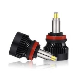 Set 2 leduri H11 M9 4300K Lumina Cald Canbus 360 grade pentru far auto putere 80W per set luminozitate 8000 Lm per set 12V