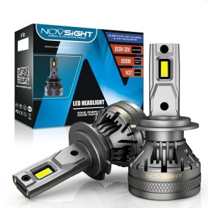 Set 2 leduri H7 Canbus pentru far auto putere 120W luminozitate 22.000 Lm 12-24V