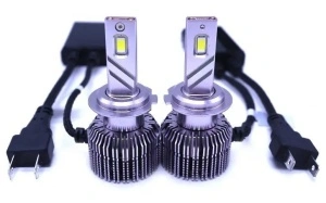 Set 2 leduri H7 H55 Canbus 360 grade putere 55W luminozitate 11.000 Lm 12V