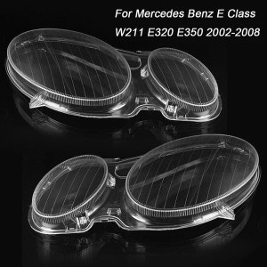 Set 2 sticle faruri pentru Mercedes E-Class W211 (2002 - 2008)