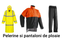 Pelerine si pantaloni de ploaie