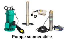 Pompe submersibile